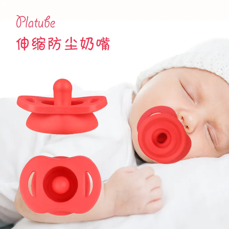 Baby Baby Pacifier Coax Bambini Dormire Sospensione Silicone Capezzolo Scalabile calma