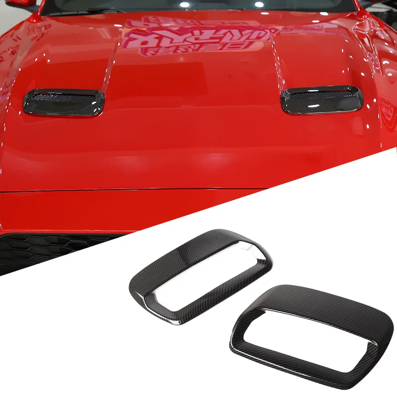 ABS Car Front Hood Air Vent Molding Cover Trim For Ford Mustang 18+ Exterior  Accessories From Szzt20170724, $34.85