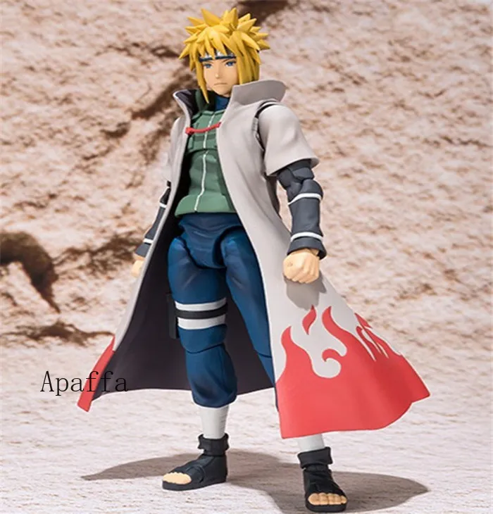 24cm naruto figuras de ação namikaze minato anime modelo dos desenhos  animados pvc coleção brinquedos para