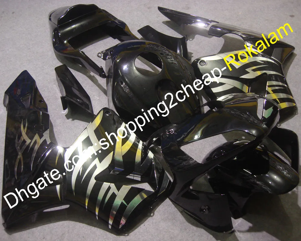 Honda CBR600RR F5 2003 2004 CBR 600 RR 03 04 CBR600 600RR Black ABS Bodywork 페어링 페어링 (사출 성형)