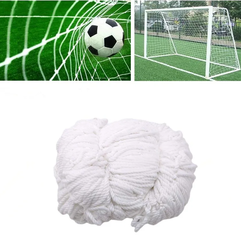 Soccer Ball Net For Football Goal Post Mesh For Gates Polyethylene Training Post Nets Outdoor Footall Kids Match Junior Sports