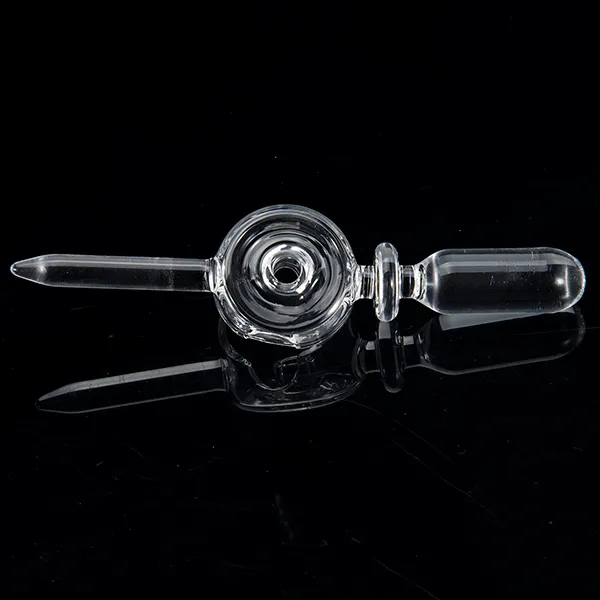 Quartzo Carb Cap OD 23mm Dabber Lidar Com Air Hole Campeão Tigre Domeless Banger Prego Unhas Artesanais Dab Rigs 357