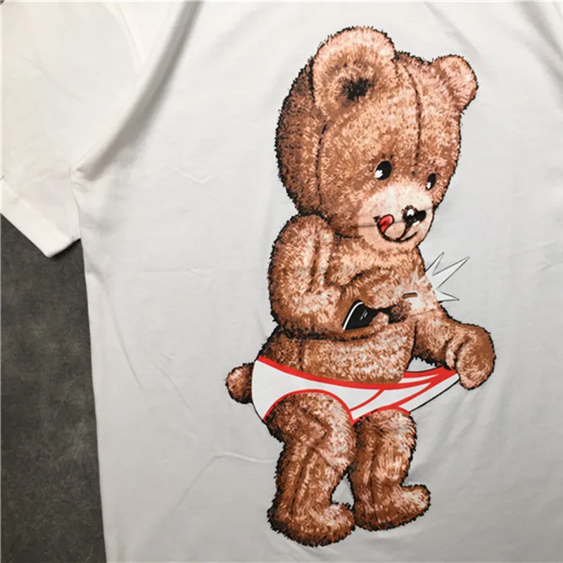 【IMAGINARY X GRAVER】Cut Head Bear Short Sleeve Tee IMG_5331.jpg?format=1500w