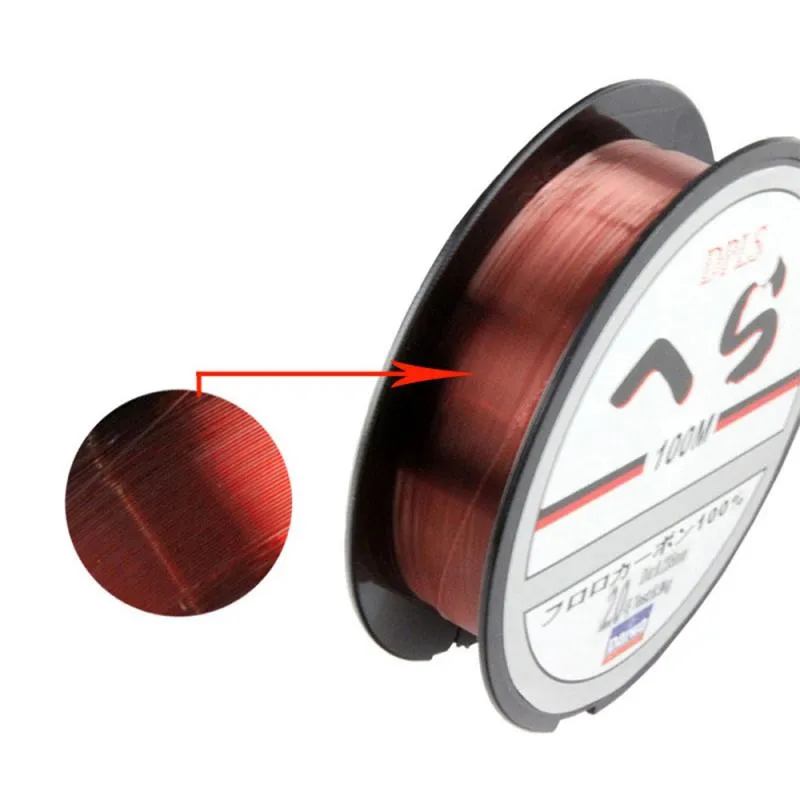 100M Nylon Fishing Line Strong 0.10mm - 0.50mm Monofilament Japanese Material Fishing Wire Fishing Fluorocarbon Fly Line