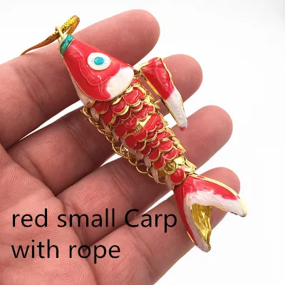 5.5cm 8.5cm Vivid Swing Enamel Koi Fish Keychain Keyring With Box Cloisonne  Carp Lucky Pendant Charms For Animal Keychains For Women Children Gifts  From Chinasilkcrafts, $6.14
