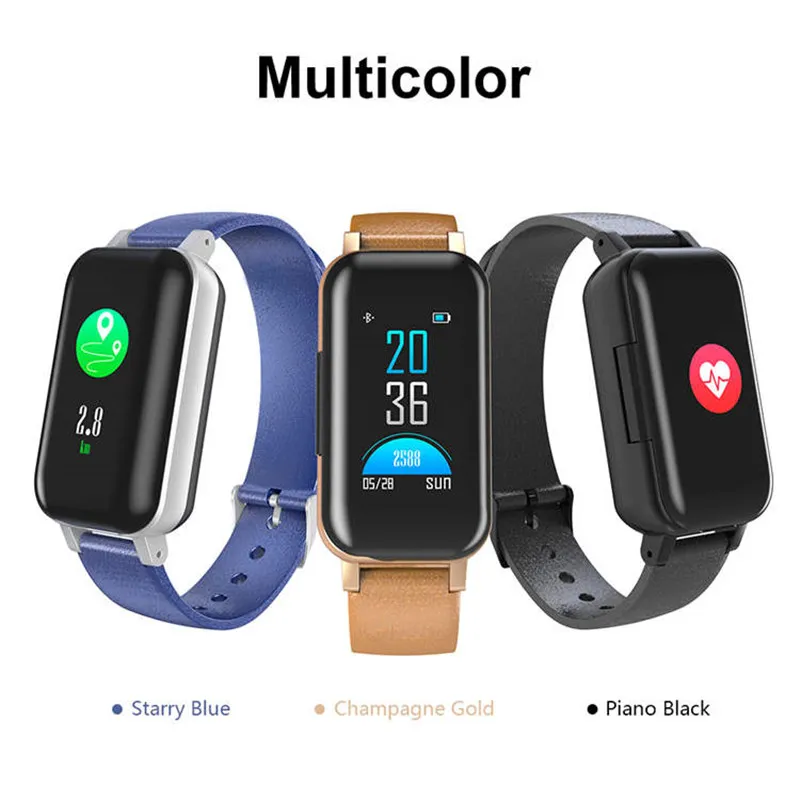 GroBhandel Versorgung T89 Smart Armband TWS Bluetooth Kopfhorer Dual Use Herzfrequenz Fitness Gesundheit Sport Smartwatch Fur IOS Android Smartphones Mit Einzelhandel Box Von Global accessories 37 88 ...