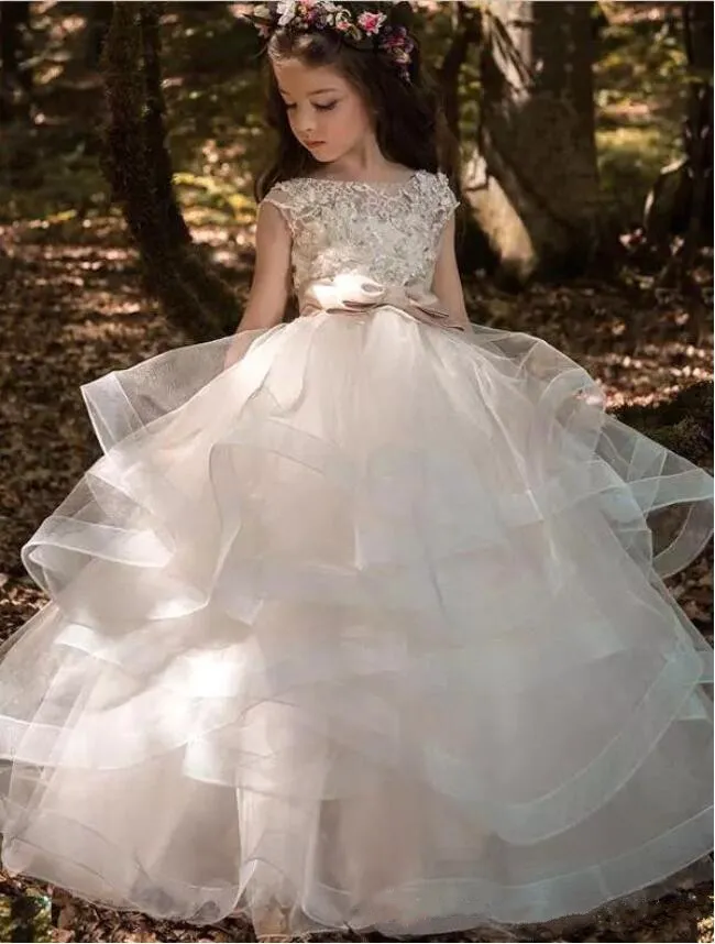 Elegant flower girl dresses outlet