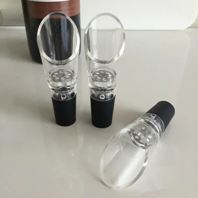Durable Wine Aerator With Stainless Steel Strainer Red Wines Pourers