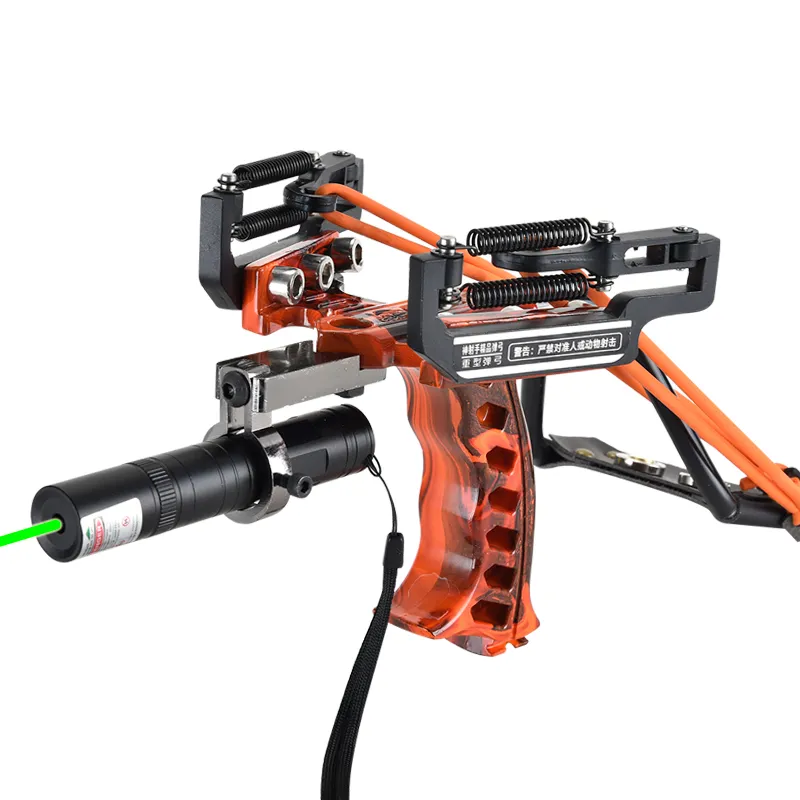 Outdoor Laser Slingshot Hunting Slingshot Catapult Powerful Laser Slingshot  For Catch Fish Professional Crossbow Hunting Caza From Zhangtan584, $53.74