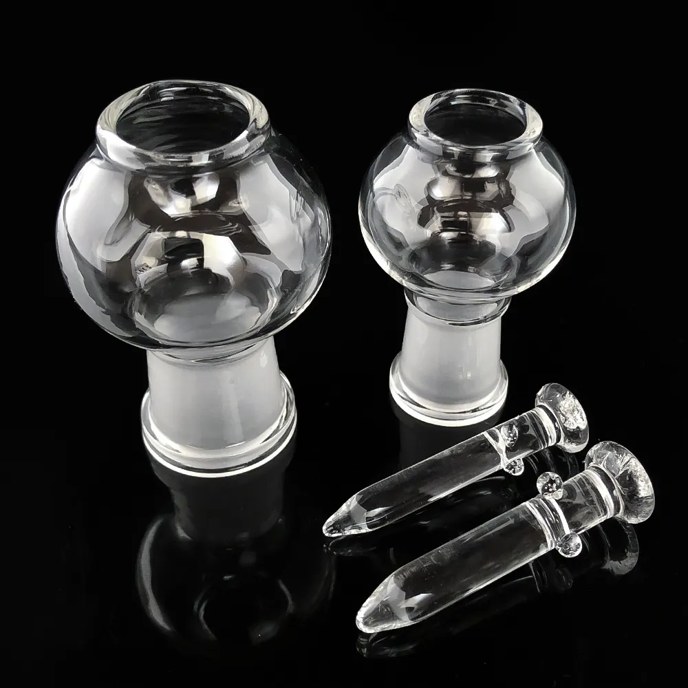 Glass Slide Bowl With Glass Nail 14mm 18mm female joint for Water Pipes Glass Bongs Smoking Accessories