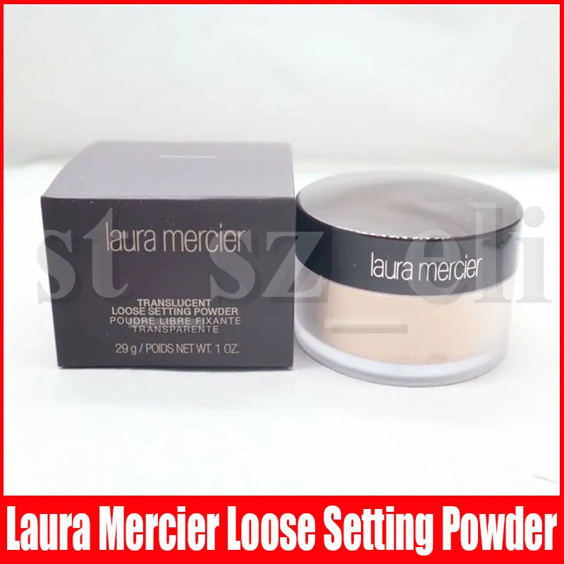 Laura Mercier Face Makeup Foundation Сыпучие Установка порошок Fix Powder Makeup Min Pore Brighten Concealer 29g
