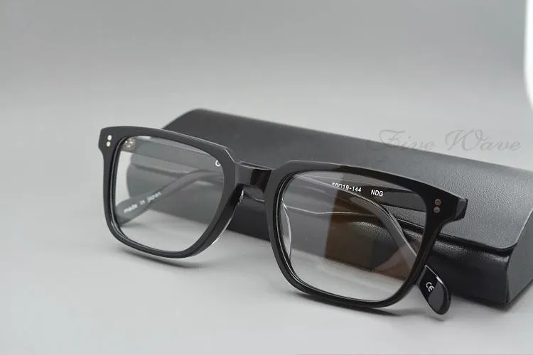 Wholesale- NDG-1-P Spectacle Frame eyeglasses frames for Men Women Myopia Brand Designer Vintage Glasses frame With Original Case