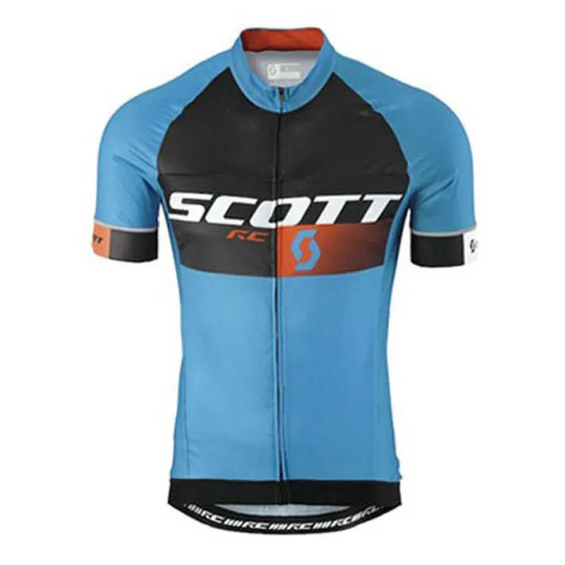 Scott Pro Equipe Homens Ciclismo Sleeves Curtos Jersey Road Corrida Camisetas Andar Bicicleta Tops Respirável Esportes Ao Ar Livre Maillot S21041960