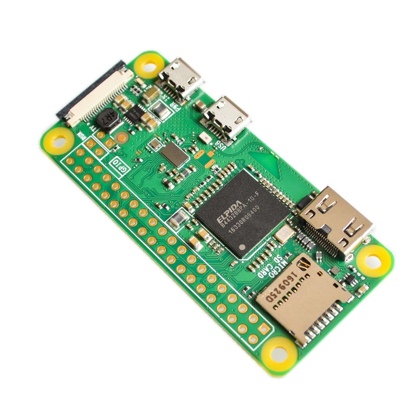 Freeshipping Ultimo Raspberry Pi Zero W Wireless Pi 0 con WIFI e etooth CPU da 1 GHz 512 MB di RAM OS Linux Uscita video 1080P HD