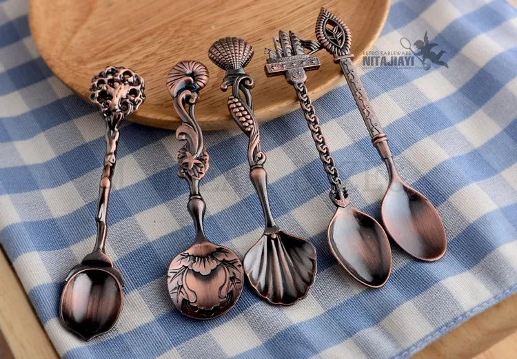 Small Vintage Spoons Silver Objects Antique Silver Spoons Markings