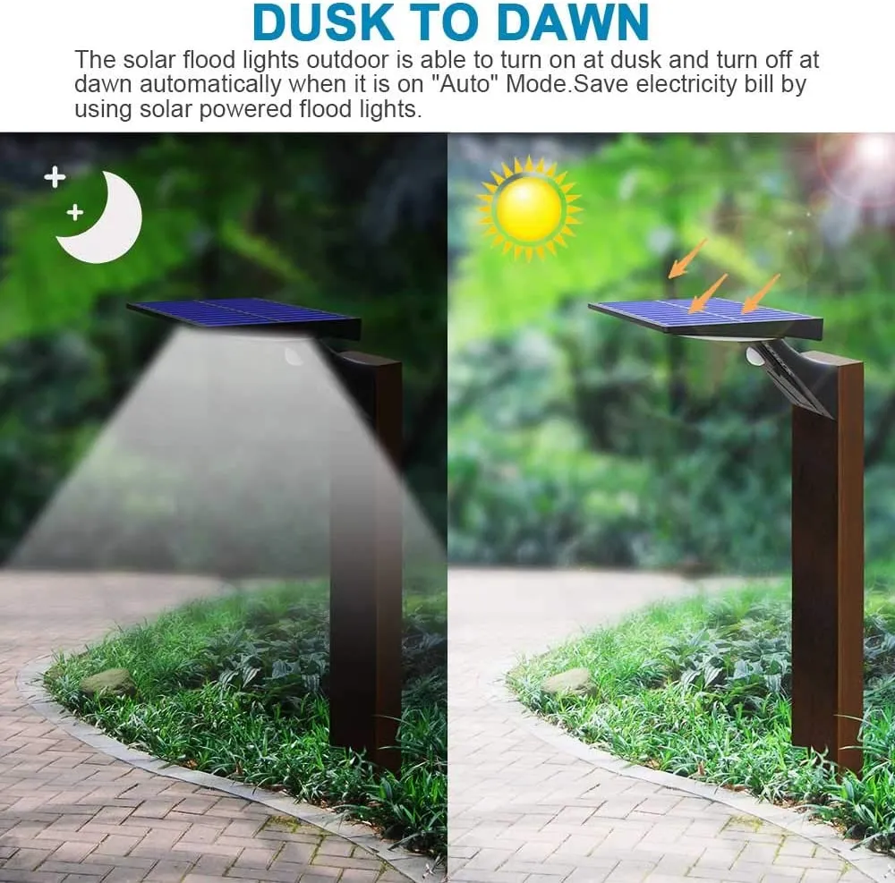US Stock Solar LED Outdoor Wall Lights With PIR Backyard Motion Sensor Lights IP65 Waterproof For Garden Industrial And Garage Emergency Lighting From Sunway518 177.73 DHgate.Com