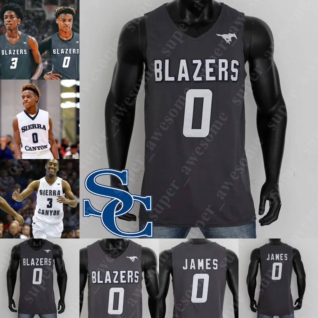 Sierra canyon sales blazers jersey