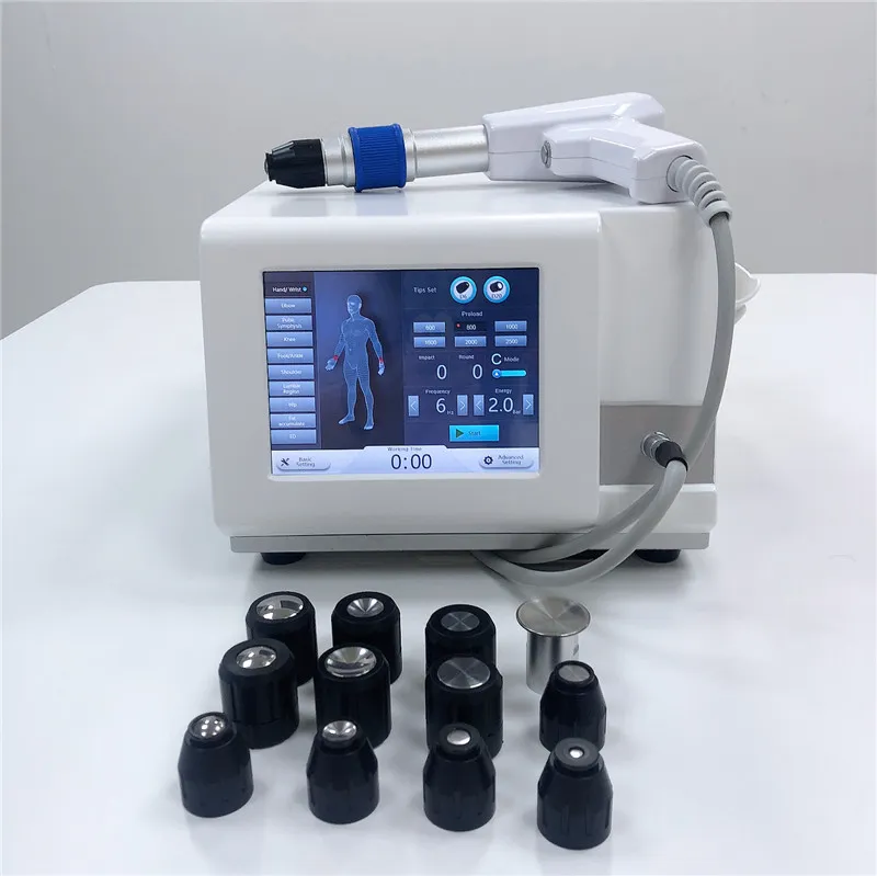 7 Transmitters Shockwave Therapy Machine Acoustic Physiotherapy