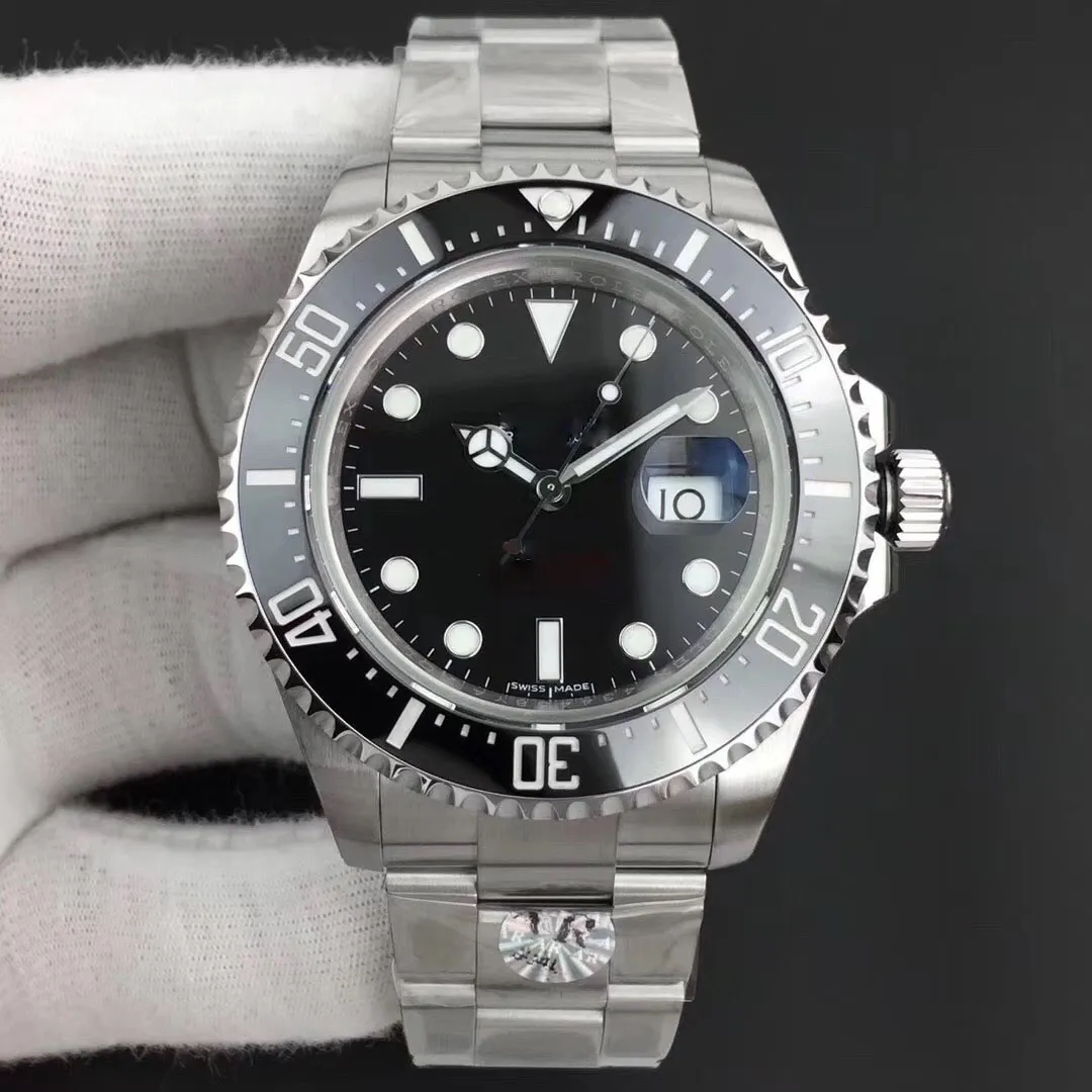 Luxury Quality ARFactory 43mm Red Sea Dweller Ceramic 904L Steel