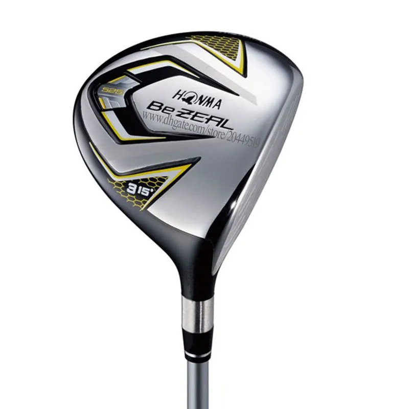 남성 클럽 Honma Bezeal 525 Fairway Wood 3 또는 5loft 골프 흑연 샤프트 및 목재 헤드 커버 무료 배송