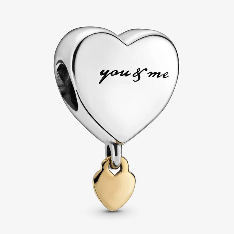 Montar la joyería de Pandora Colgando usted me de los granos del corazón pulsera de