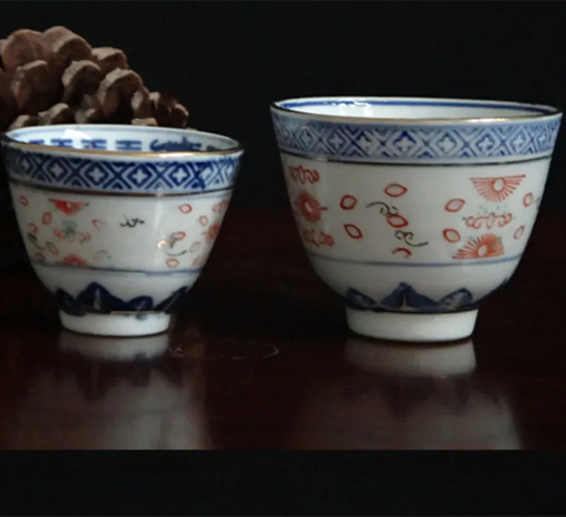Цзиндэчжэньская чайная чашка в традиционном стиле ретро, индивидуальные трусы, керамическая чашка, фарфоровая чашка для кофе, чая
