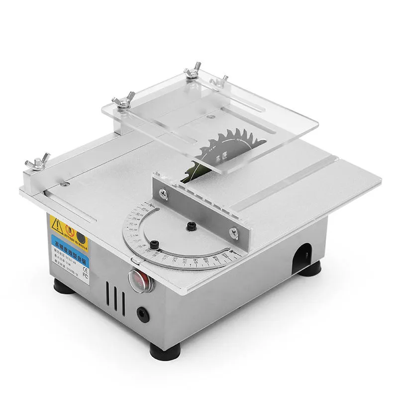 T4 Mini Table Saw Wood Working Bench Lathe Electric Diamond