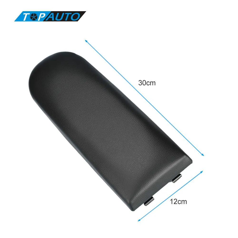 для VW Golf MK4 Passat B5 Polo R32 Кожаный кожаный кожаный крышка подлокотника Cover Cover Cover с крышкой защелки серый 1998 - 2009