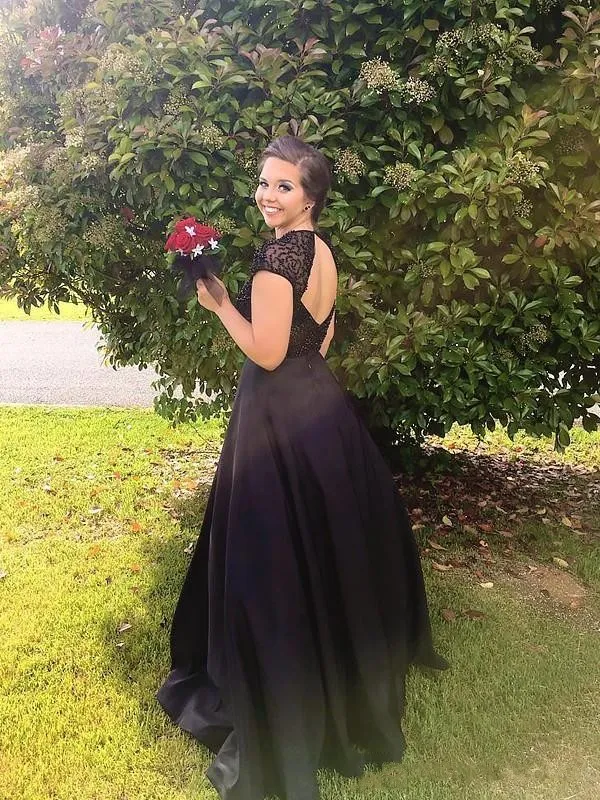 Jovani 1142 | Black Fitted Strapless Mermaid Prom Dress