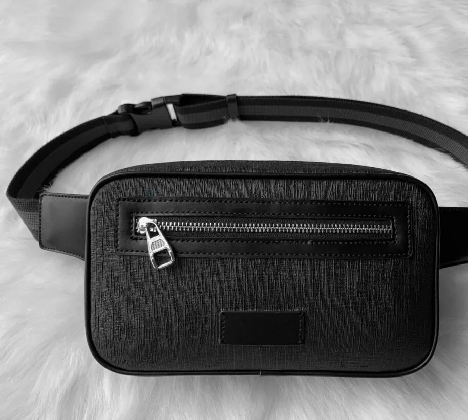 Мужские кожаные сумки унисекс Мужчины женщины кожа Sport Runner Fanny Pack Belly Waist Bum Bag Fitness Running Belt Jogging Pouch Back Grid271u