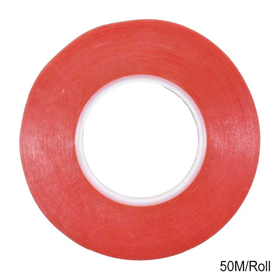 6mm-12mm * 50m Double Sided Acrylic Foam Adhesive Tape Choose Wide Free Shipping