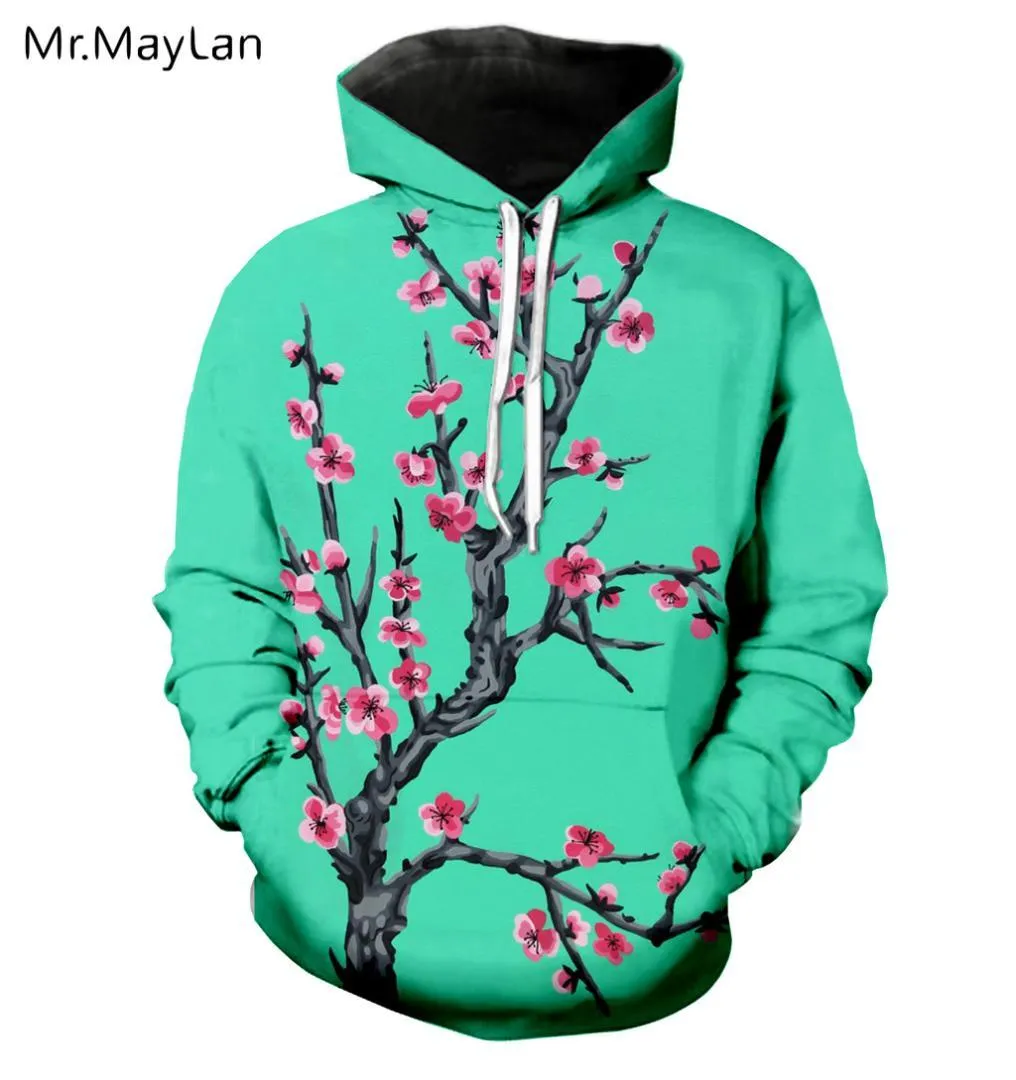 Harajuku arizona grön 3d tryckjacka kvinnor / män casual streetwear sportkläder hoodies flickor modis tracksuits kvinnliga kläder