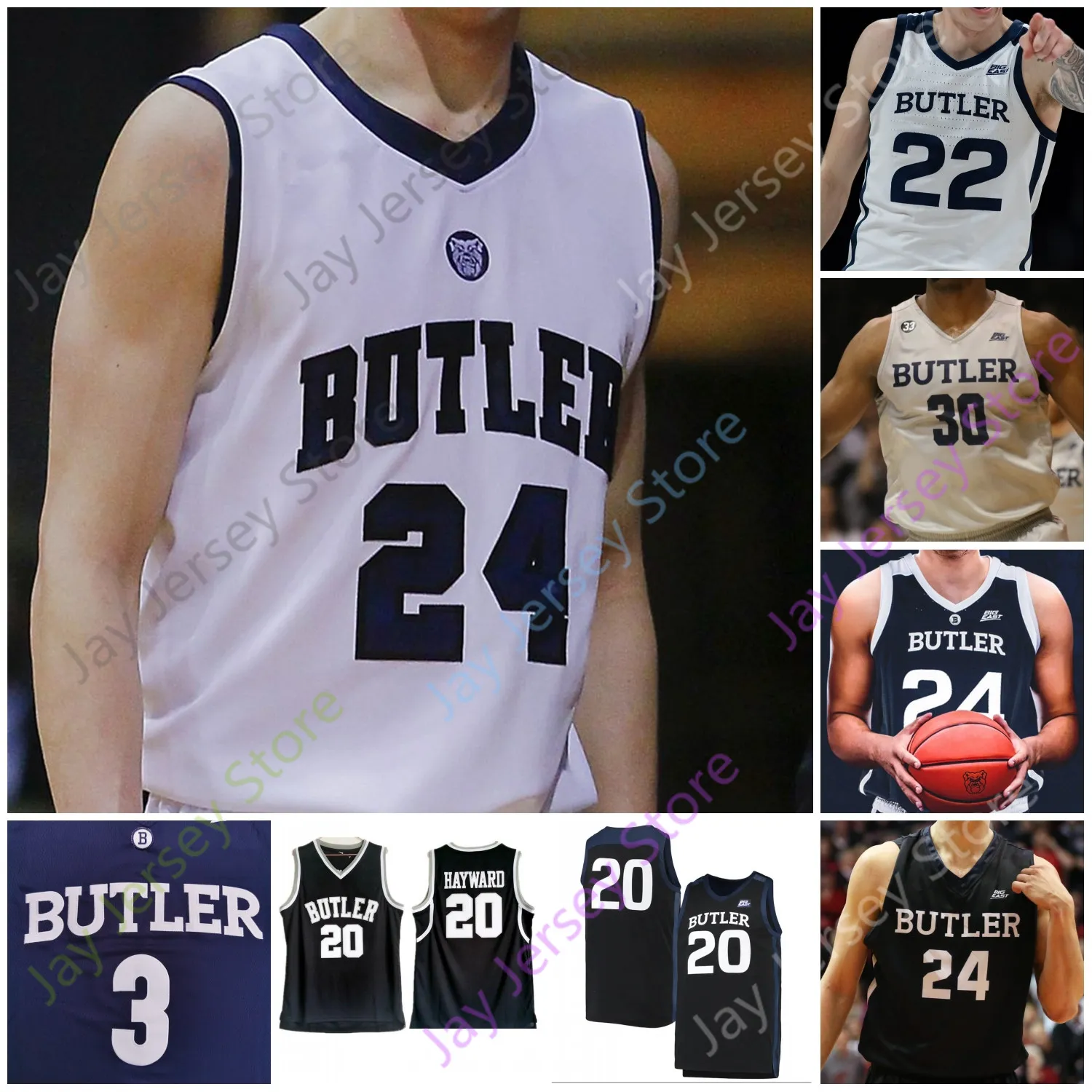 Butler basketball jersey sales