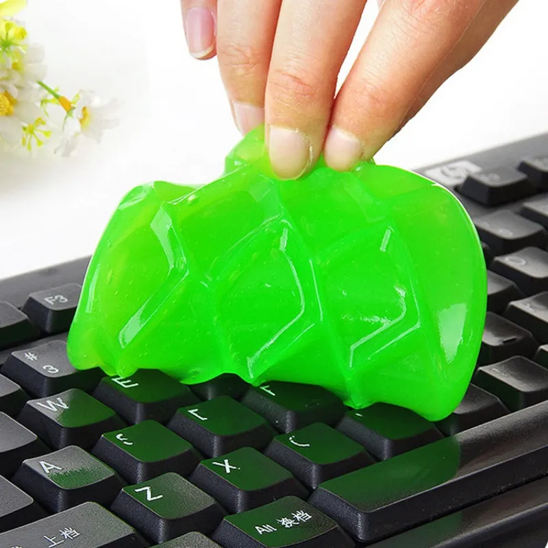 Keyboard Dust Cleaner High Tech Magic Cleaning Gel For Car Dash