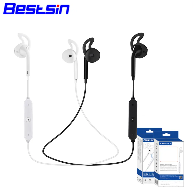 Fashion S6 Wireless Bluetooth Headphone Stereo Cellphone In Ear Headset