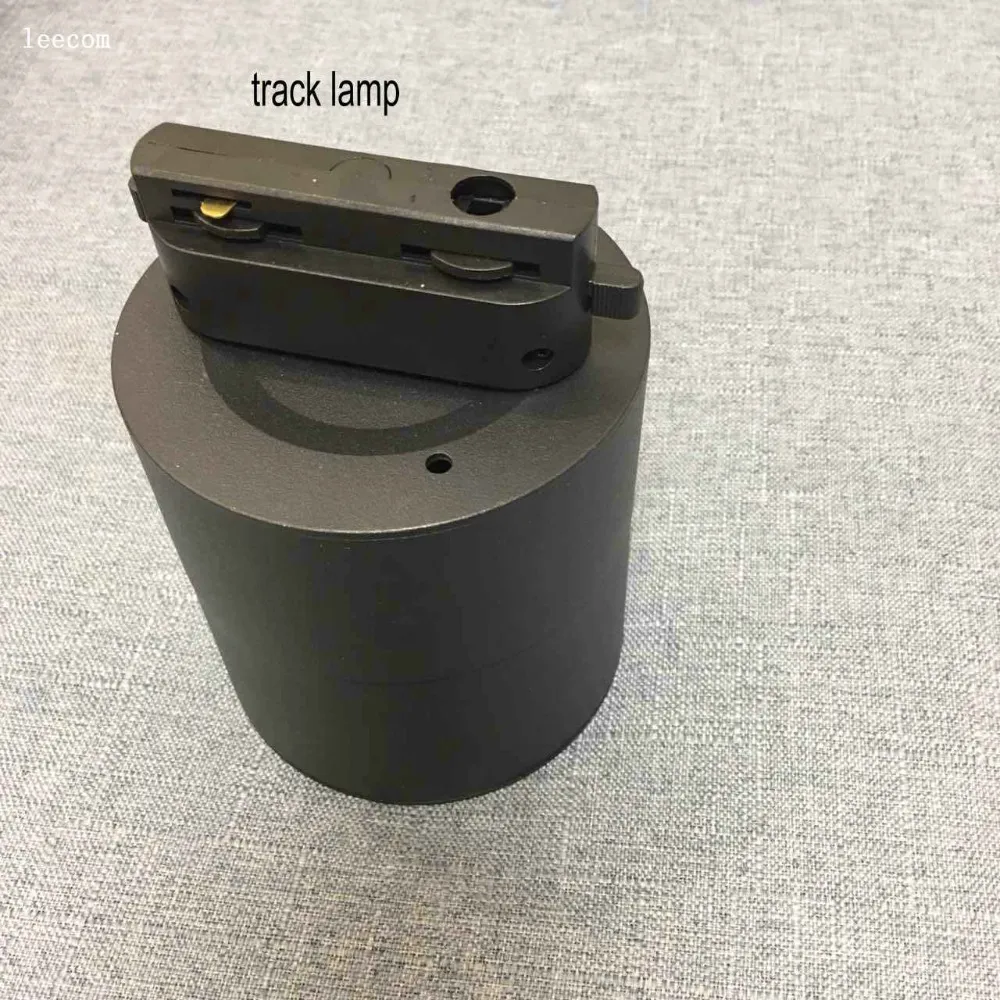 1 pçs / lote preto / branco Shell Cob 15 w Led faixa de superfície down light Holofotes Rail Spot Light Lamp Ac85-265 v