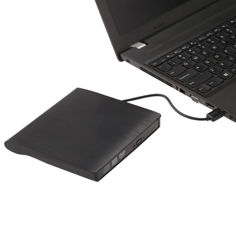 Lettore CD Esterno per PC Portatile Masterizzatore CD DVD Esterno- Api –