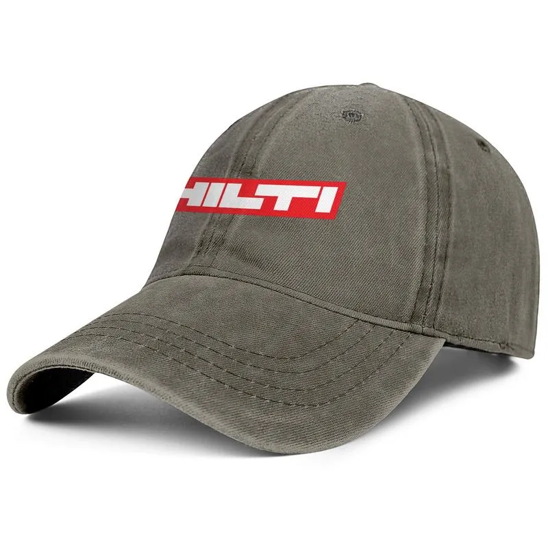 Elegante società Hilti AG Group Tools Berretto da baseball unisex in denim Cappelli freddi Flash oro Camouflage Marmo bianco Vintage vecchio Ameri276J