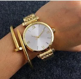 prévente simple cadran numérique rome qualité populaire petite exquise femmes style acier bracelet en métal montre à quartz