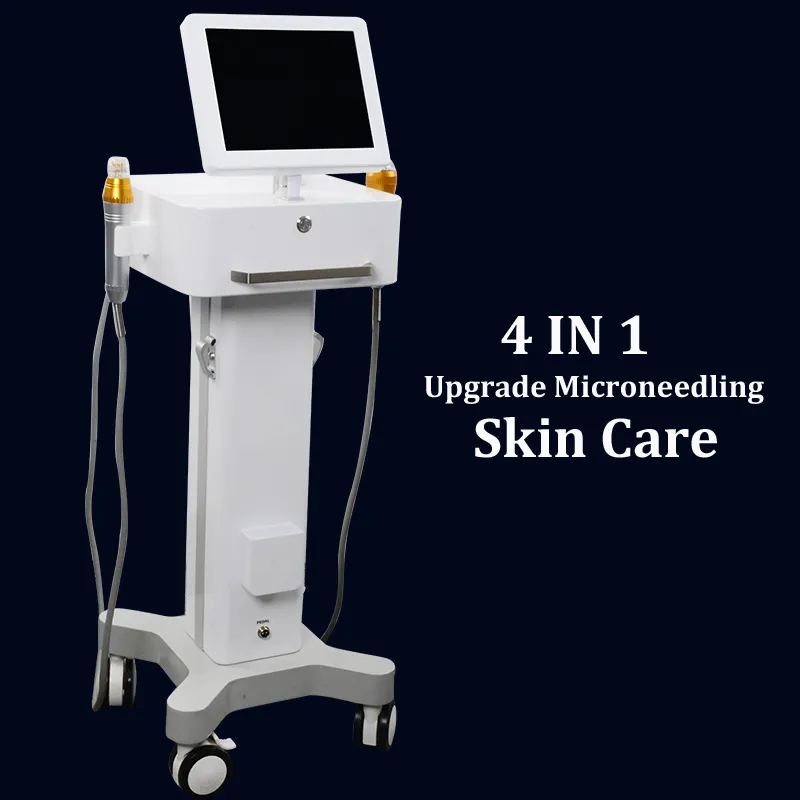 High Tech Fractional RF Microneedle Skin Tighting Machine Micro Needling Anti Finelines Eyes Rimpel Reduction-apparaat