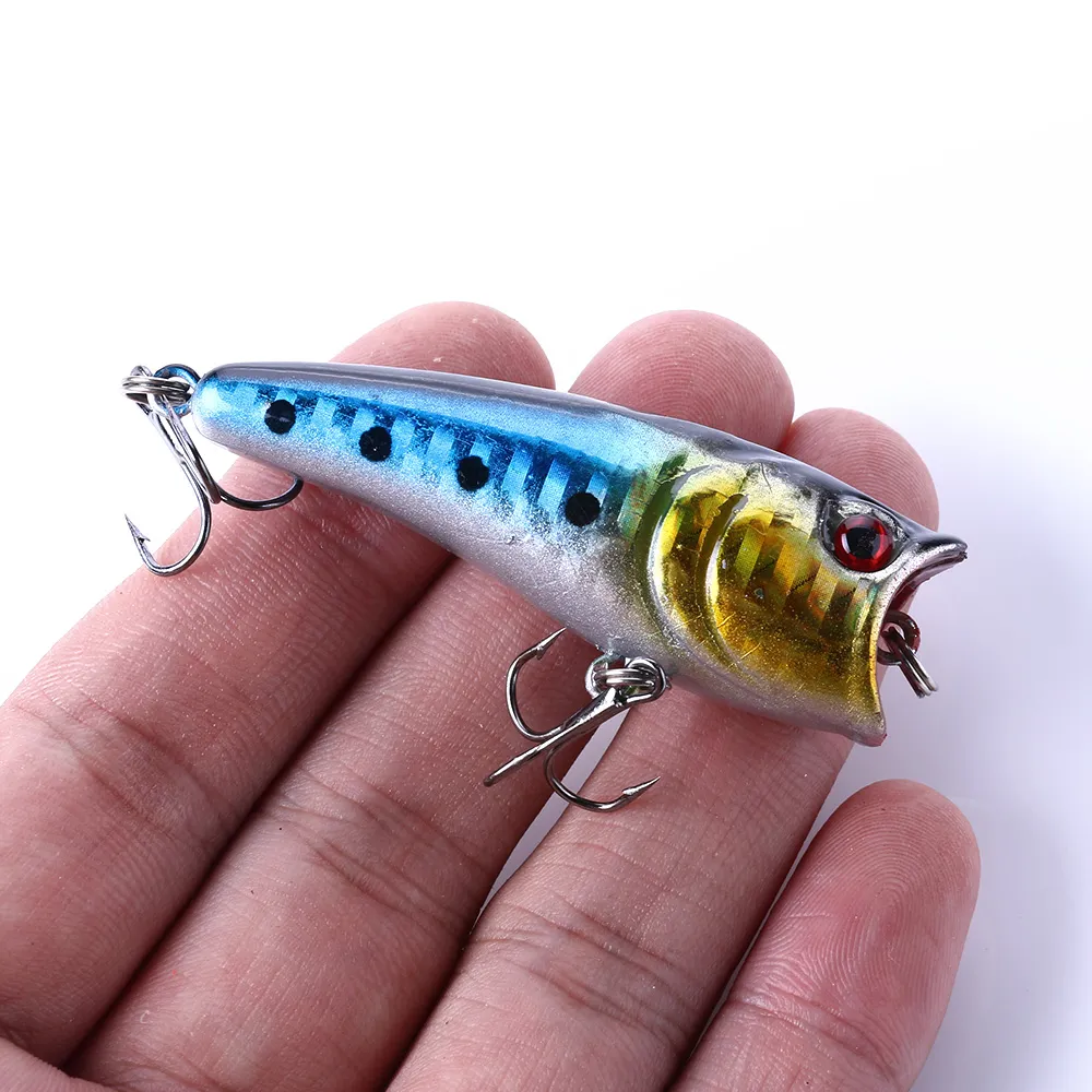 HENGJIA 6cm/7g Small Fishing Lure Popper Isca Artificial Hard Bait Lures  2.36 In./0.25 Oz From 55,89 €