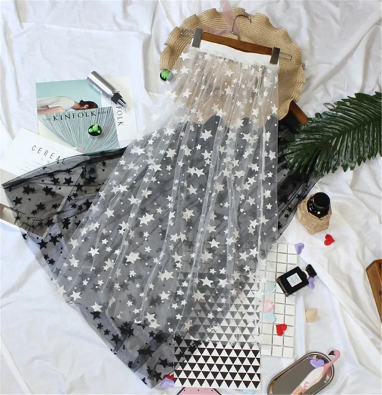 Mesh clearance star skirt