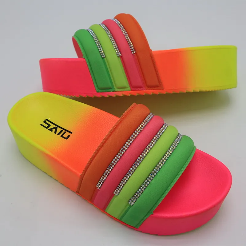 Tie dye diamond slides new arrivals