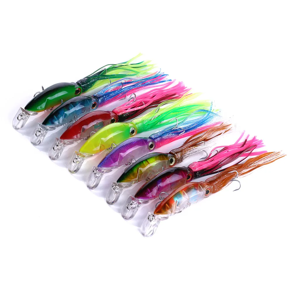 HENGJIA 10cm 16.6g Hard Plastic Micro Jig Lure Jig Head Bait For Octopus  Squid Artificial Tackle From Windlg, $93.37