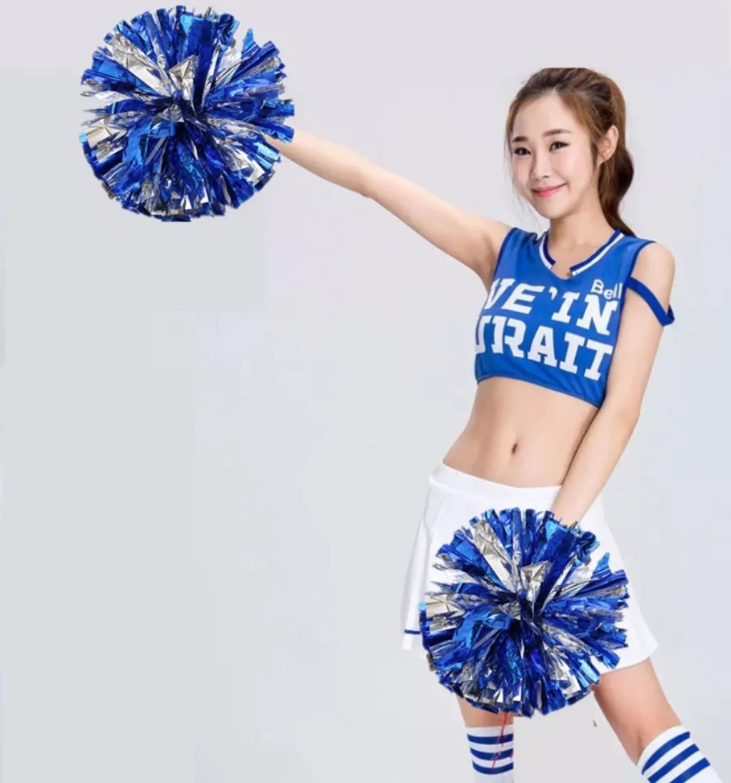 Premium Cheerleading Poms Pom Pom 50g Metallic Pom In Multiple Colors For  Optimal Performance From Baby_readygo2018, $1.2