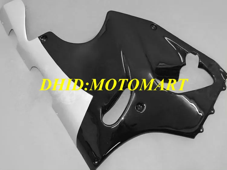 Kawasaki Ninja ZX7R ABS Fairing Kit Silver Black 1997 2003 Kawasaki Ninja ZX7R ABS Fairing Kit Silver Black 1997 2003