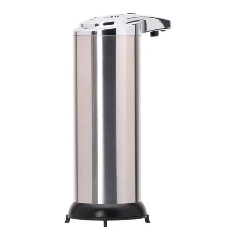 Automatic Sensor Soap Dispenser Auto Induction Liquid Soap Dispensers Stainless Steel Free Wash Machine Foam Soap Dispenser 5pc IIA46