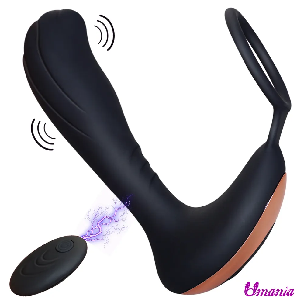 USB Rechargeable Prostate male massager with Remote...