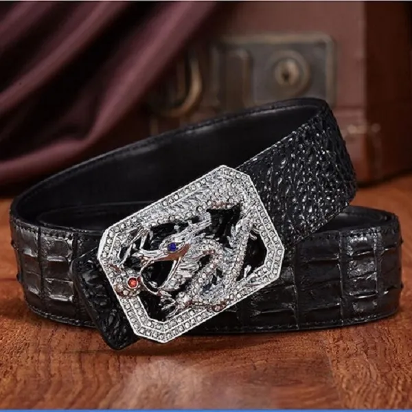 Mens Brown Designer Belts: Crocodile Leather Dress... From Lasjoyasmejores,  $11.92 | DHgate.Com