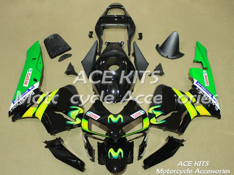 Nuevo kit de carenado de molde de inyección para HONDA CBR600F5 2003 2004 CBR600F5 03 04 Viene en todos los colores AAA9